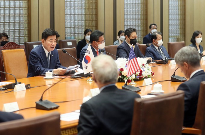 김진표 의장, 미국 연방 하원의원 대표단 접견 3.jpg