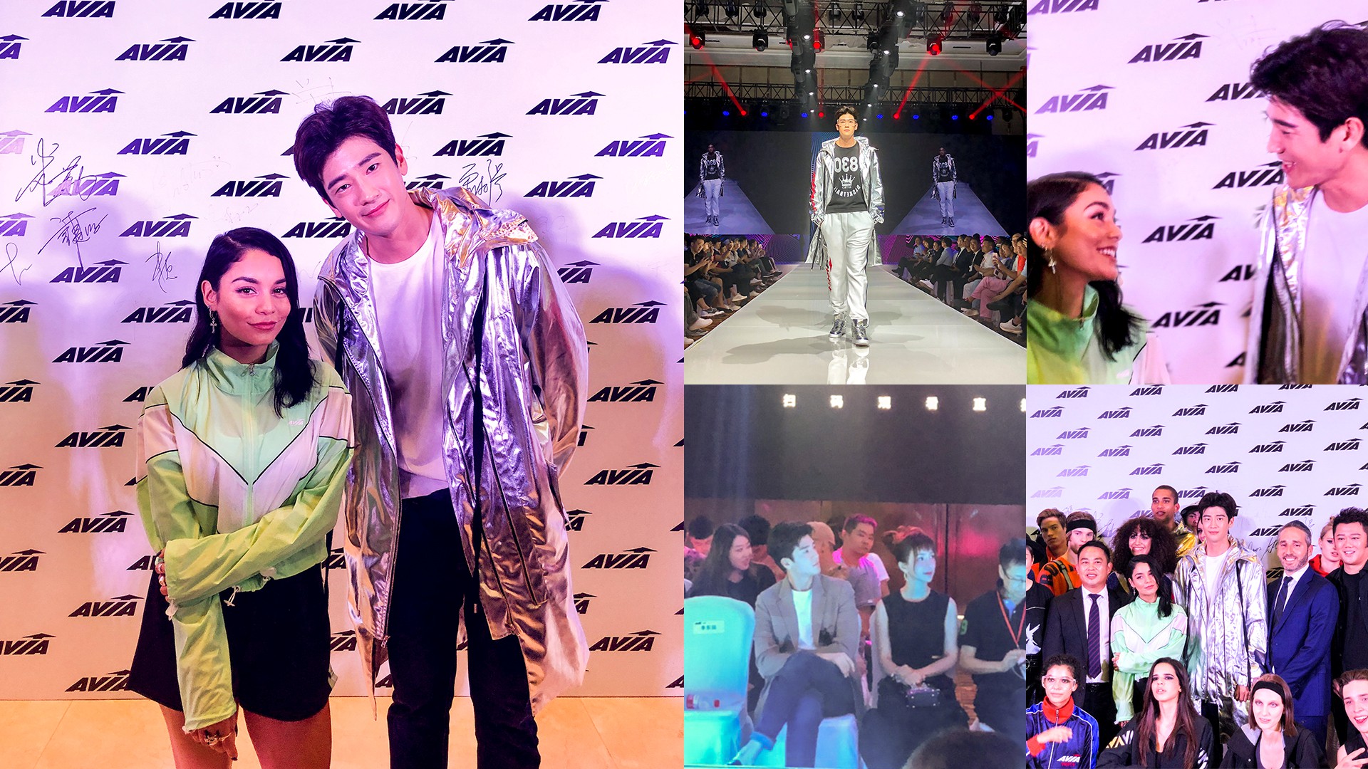 구자성, AVIA 아시아 대표로 바네사 허진스와 패션쇼 장식