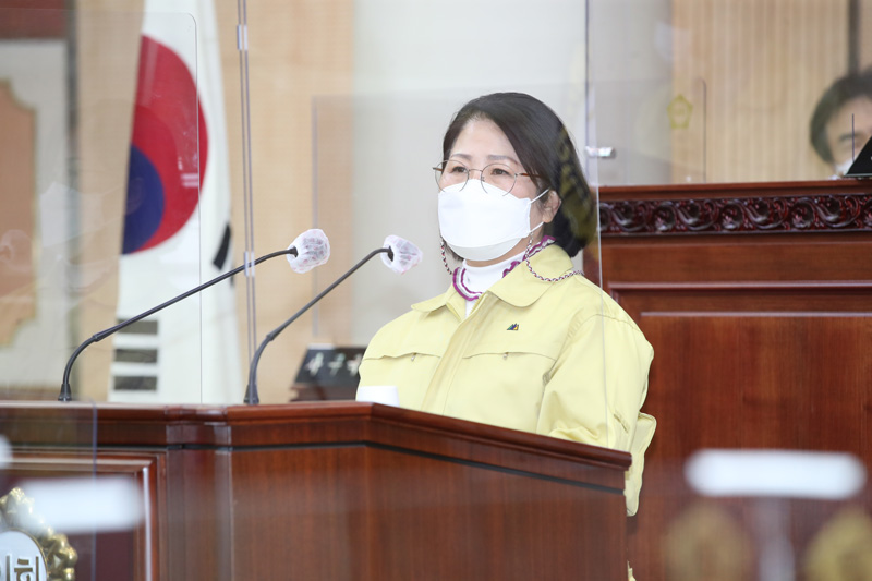 김보경 의원, 아동학대 문제 해결을 주제로 시정질문 펼쳐