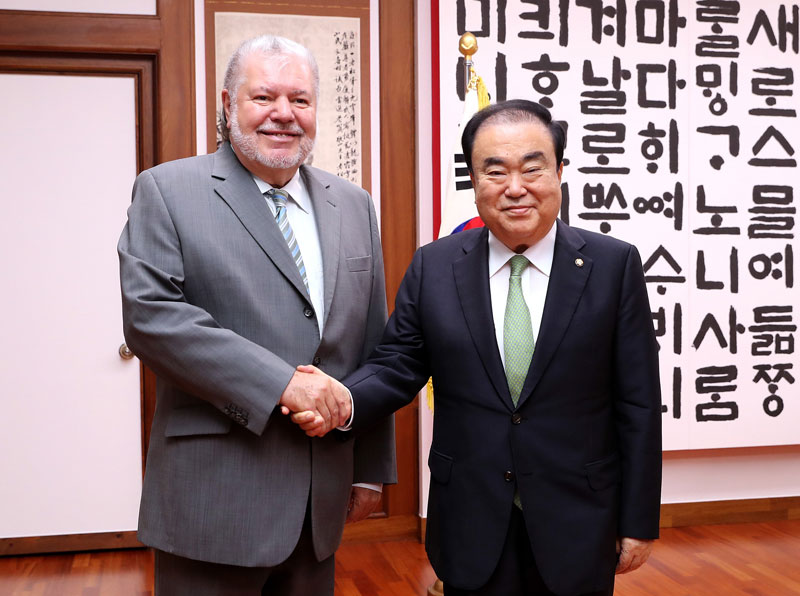 문희상 국회의장, “대한민국, 에버트 재단의 평화와 민주주의 향한 열망 배워야”