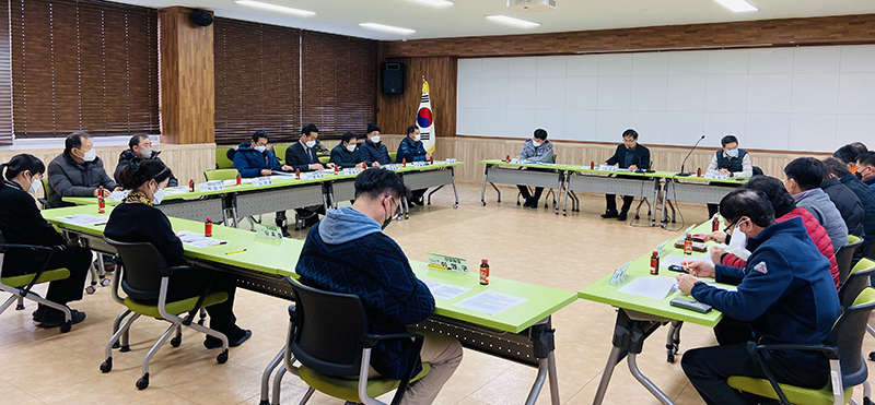 연천읍, 2022년도 1월 월례회의 개최..."지역이 발전할 수 있도록 노력"