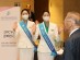 [포토] HWPL 안내의전, 평화만국회의 9주년 기념식 여는 환한 미소