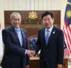 김진표 의장 말레이시아 상·하원의장과 연쇄 회동...