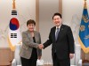 윤석열 대통령, 게오르기에바 국제통화기금 총재 접견