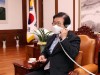 카자흐스탄 하원의장과 ‘전화 외교’ 박병석 국회의장