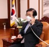 카자흐스탄 하원의장과 ‘전화 외교’ 박병석 국회의장