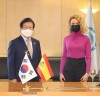 한-스페인 국회의장, 문화교류확대 의견 모아, 박병석 의장”