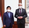 박병석 국회의장, “독일에서도 한국규격 KF94 마스크가 인정될 수 있도록 관심 가져주시길”